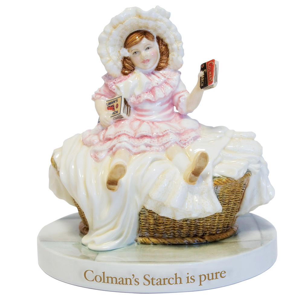 Colman's Starch Girl by Millennium Collectables - Royal Doulton Advertising Character
