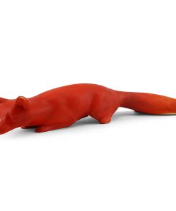 Fox Stalking Orange Glaze - Royal Doulton Animals