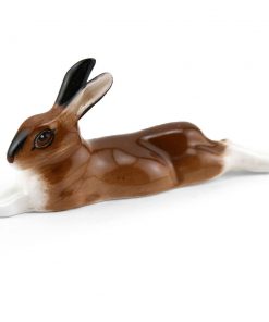 Hare Lying Legs Stretched HN2594 - Royal Doulton Animals