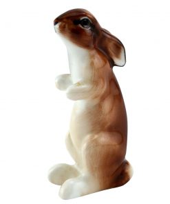 Hare Seated Ears Down K38 - Royal Doulton Animals
