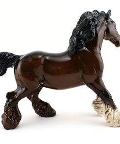 Horse Cantering Shire BrownDA45 - Royal Doulton Animals