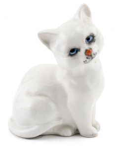 Kitten DA123 White - Royal Doulton Animals