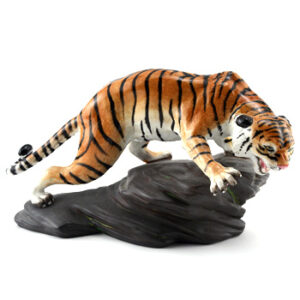 Tiger on Rock Painted HN4502 - Royal Doulton Animals