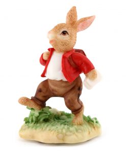 Resin William In A Hurry DBR9 - Royal Doulton Bunnykins