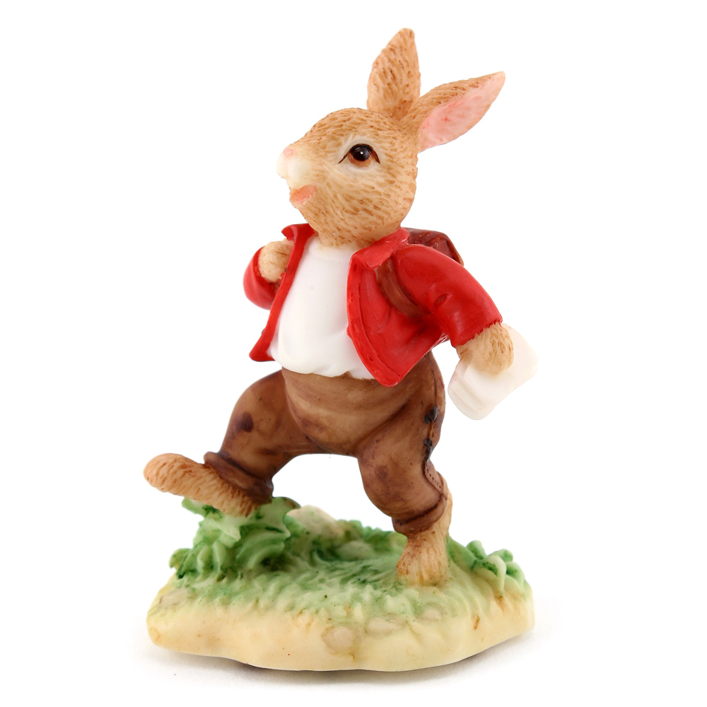 Resin William In A Hurry DBR9 - Royal Doulton Bunnykins