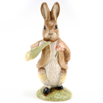 Ben Bunny Ate a Lettuce Leaf - New Beswick - Beatrix Potter Figurine