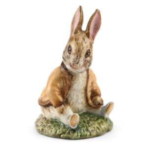 Ben Bunny Sat on a Bank (Head Down) - Beswick - Beatrix Potter Figurine