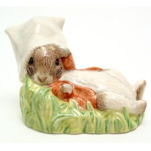 Benjamin Bunny Wakes Up - Royal Albert - Beatrix Potter Figurine