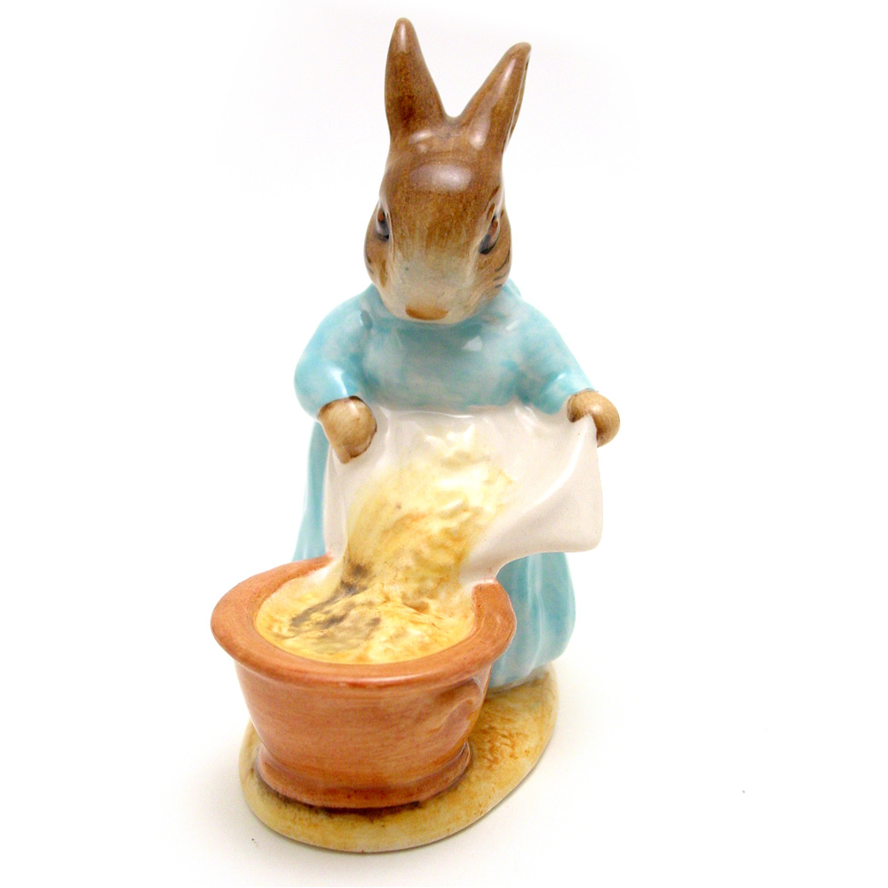 Cecily Parsley (Head Down) - Beswick - Beatrix Potter Figurine