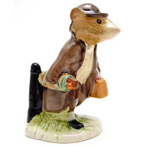 Johnny Town-Mouse (With Bag) - Beswick - Beatrix Potter Figurine