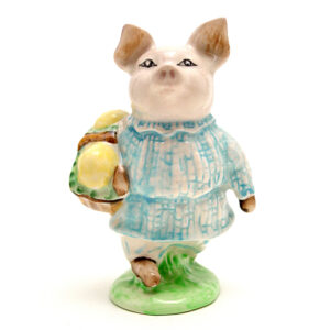 Little Pig Robinson (Plaid Pajamas) - Beswick - Beatrix Potter Figurine