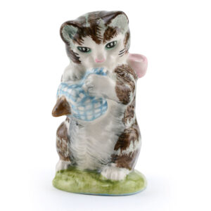 Miss Moppet Striped - New Beswick - Beatrix Potter Figurine