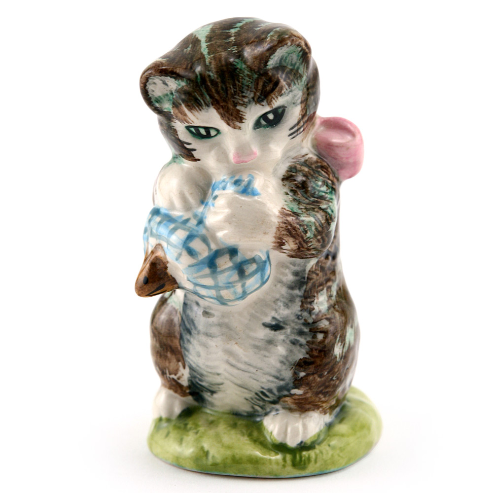 Miss Moppet (Striped) - Royal Albert - Beatrix Potter Figurine