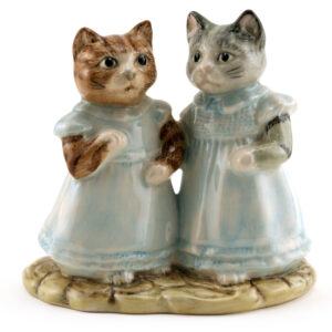 Mittens and Moppet - Royal Albert - Beatrix Potter Figurine