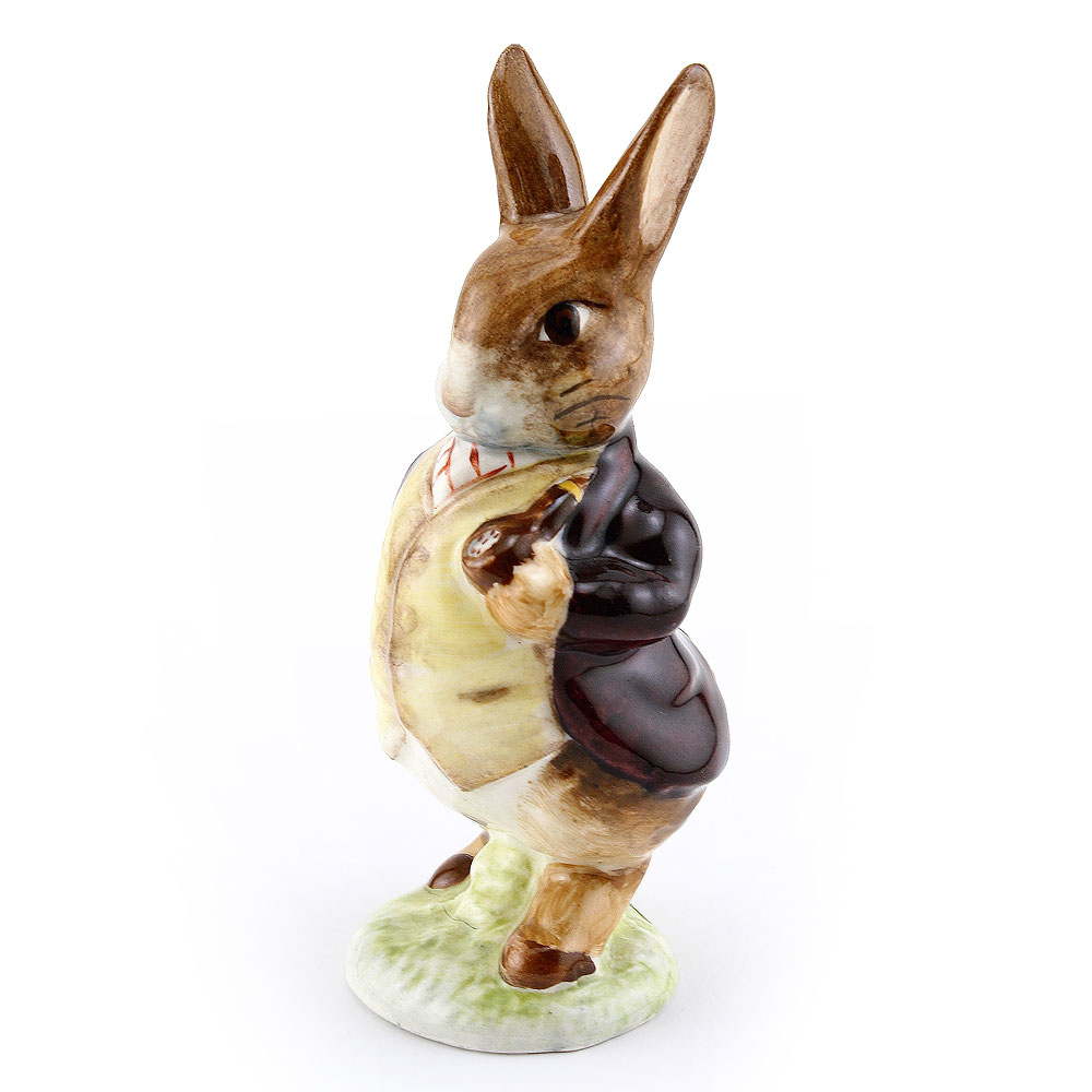 Mr Ben Bunny PipeIn DarkJck BSW - Beatrix Potter Figurine