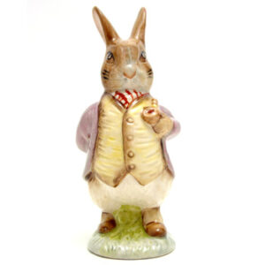 Mr. Benjamin Bunny (Pipe In - Lilac Jacket) - Beswick - Beatrix Potter Figurine