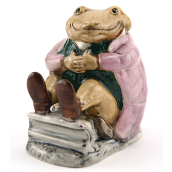 Mr. Jackson Brown Toad - Beswick - Beatrix Potter Figurine
