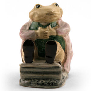 Mr. Jackson Brown Toad - Royal Albert - Beatrix Potter Figurine