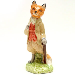 Mr. Tod - Royal Albert - Beatrix Potter Figurine