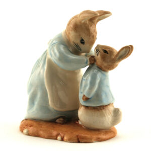 Mrs. Rabbit and Peter - Royal Albert - Beatrix Potter Figurine