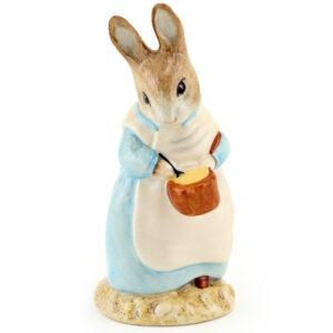 Mrs. Rabbit Cooking - Royal Albert - Beatrix Potter Figurine