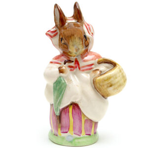 Mrs. Rabbit (Umbrella In) - Beswick - Beatrix Potter Figurine