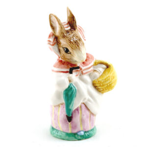 Mrs. Rabbit (Umbrella In) - Royal Albert - Beatrix Potter Figurine