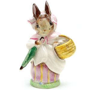Mrs. Rabbit (Umbrella Out) - Beswick - Beatrix Potter Figurine