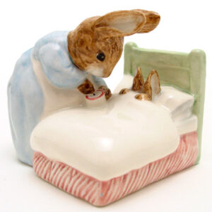 Peter in Bed - Royal Albert - Beatrix Potter Figurine