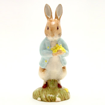 Peter (with Daffodils) - Royal Albert - Beatrix Potter Figurine