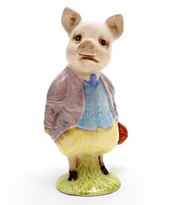 Pigling Bland (Lilac Jacket) - Royal Albert - Beatrix Potter Figurine