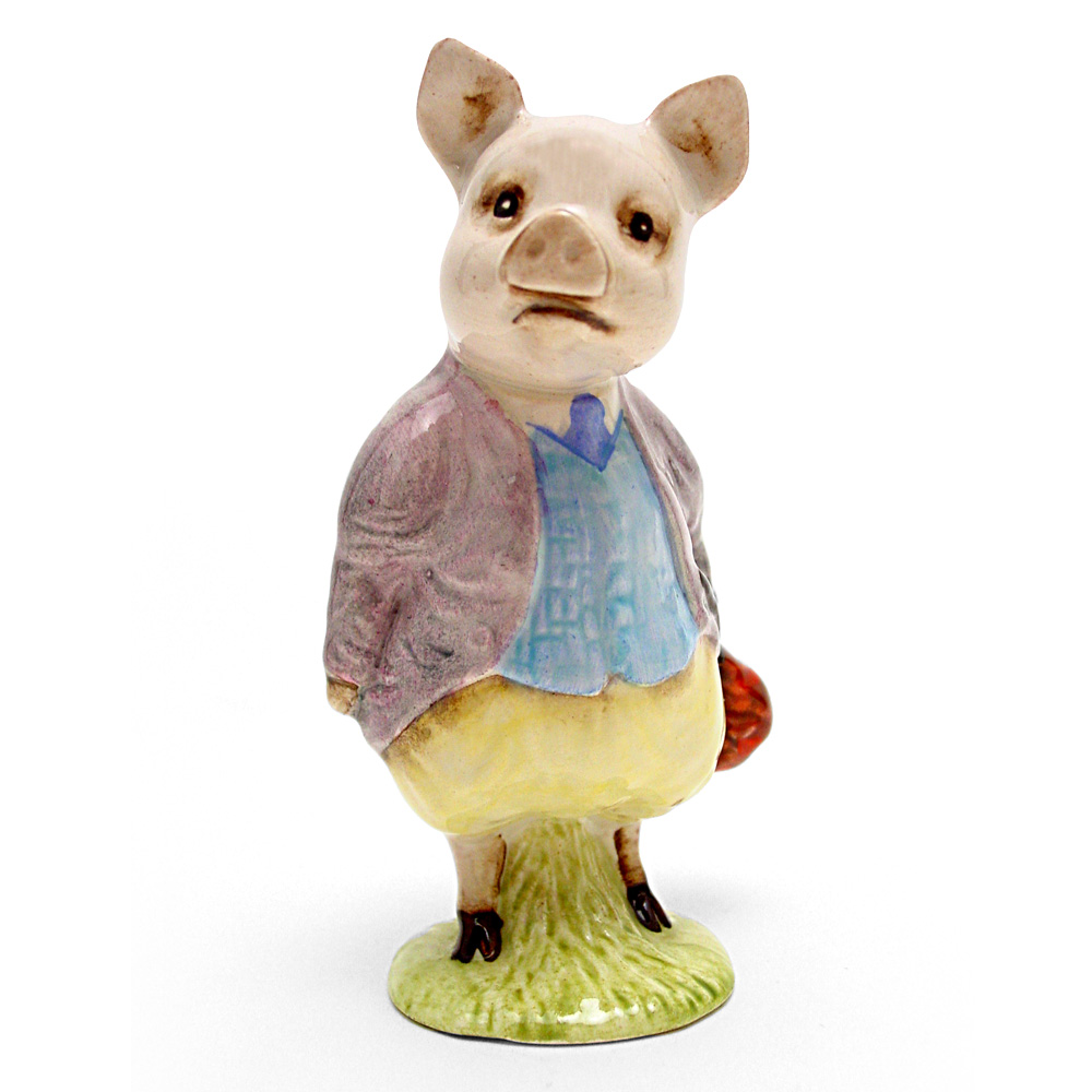 Pigling Bland (Lilac Jacket) - Royal Albert - Beatrix Potter Figurine