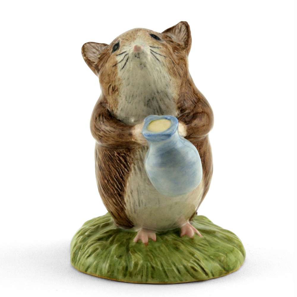 Timmy Willie Fetching Milk - New Beswick - Beatrix Potter Figurine