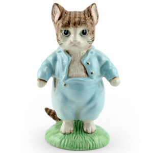 Tom Kitten Gold Buttons Large - Beatrix Potter Figurine