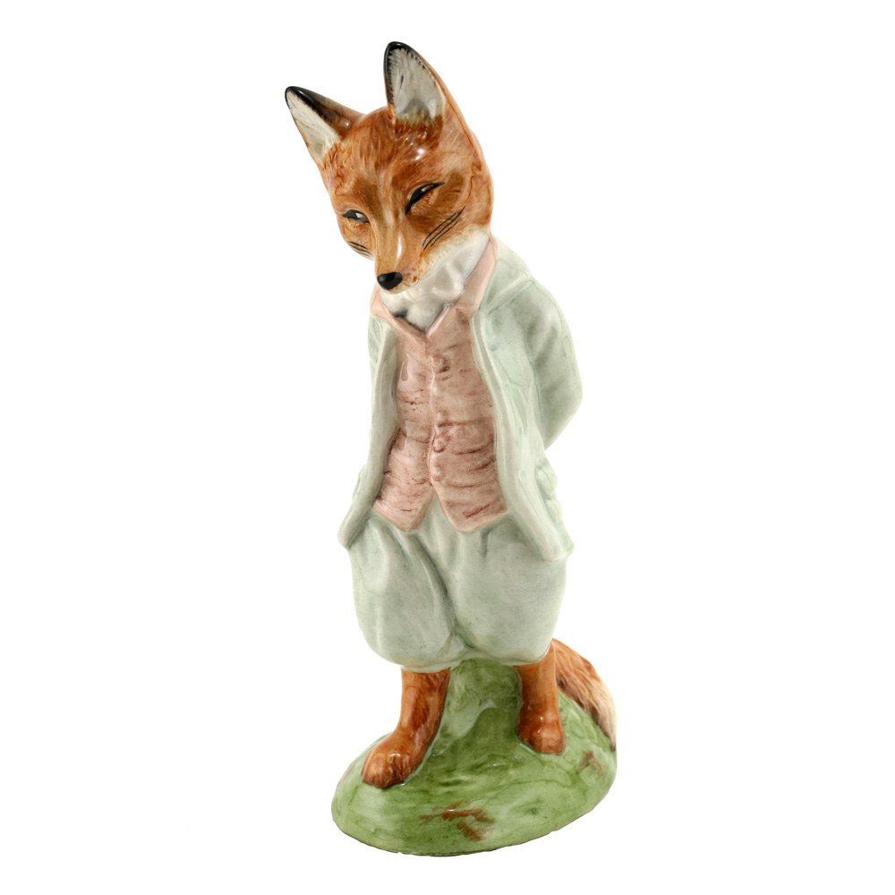 Foxy Whiskered Gent Large GRN - Beatrix Potter Figurine