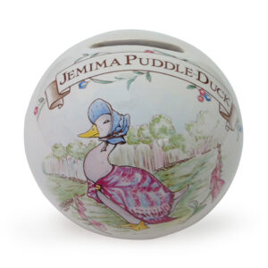 Beatrix Potter Jemima Puddle-Duck - Money Ball - Beatrix Potter Figurine