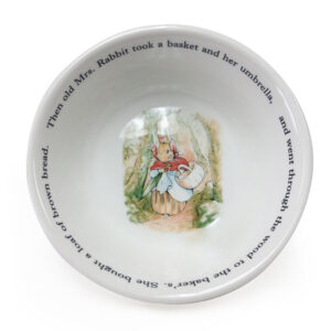 Beatrix Potter Mrs. Rabbit Bowl - Wedgwood - Beatrix Potter Figurine