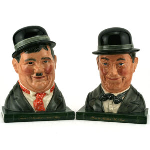 Laurel and Hardy - Bookends - Royal Doulton