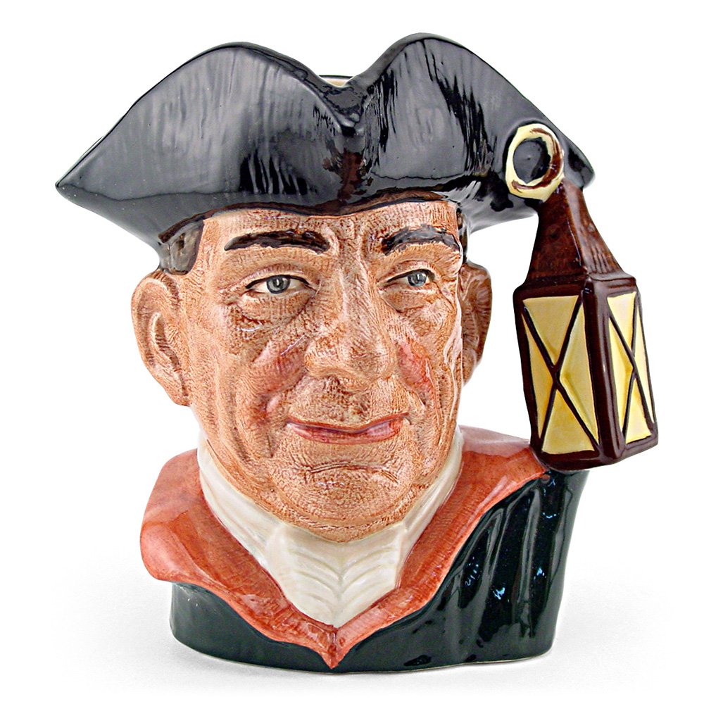 Details about  / Royal Doulton Character Jugs from Williamsburg /"Night Watchman/" Mug D6576 D 1962