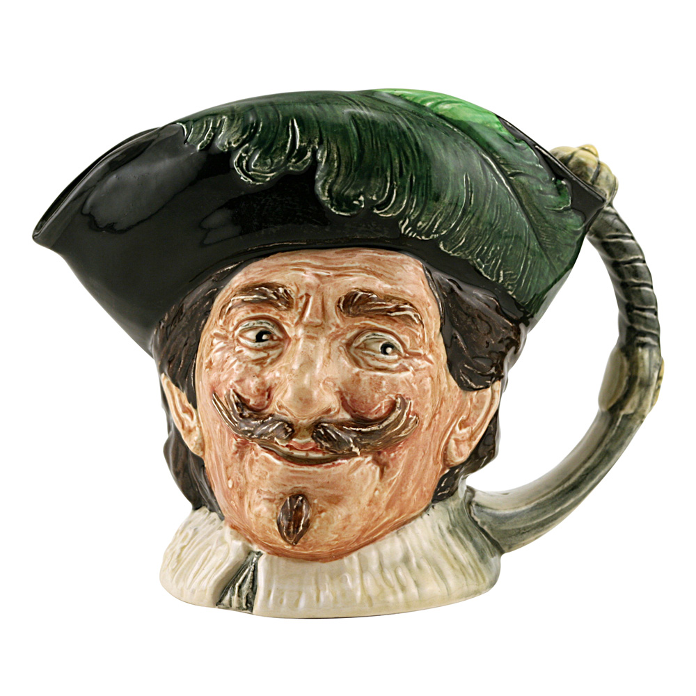 Cavalier with Goatee D6114 Large D6114 - Large - Royal Doulton Character Jug