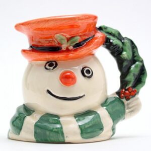 Snowman Holly and Berries D7062 - Mini - Royal Doulton Character Jug