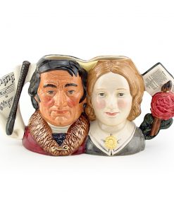 Jane Eyre and Mr. Rochester D7115 - Small - Royal Doulton Character Jug