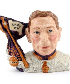 King George VI D7167 - Royal Doulton Character Jug