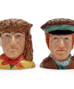 Meriwether Lewis and William Clark Pair D7235 & D7234 - Small - Royal Doulton Character Jug
