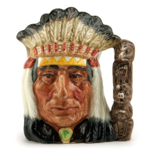 North American Indian D6614 (Bone China) - Small - Royal Doulton Character Jug