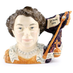 Queen Elizabeth II D7168 - Royal Doulton Character Jug