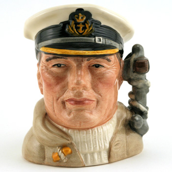 Sailor Anchor Handle D6984 - Small - Royal Doulton Character Jug
