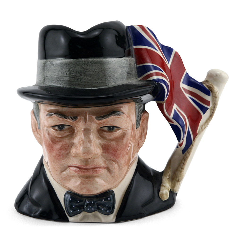 Sir Winston Churchill D6849 - Small - Royal Doulton Character Jug
