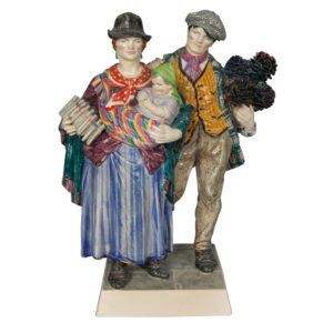 The Gypsies - Charles Vyse Figure - Charles Vyse Figurine