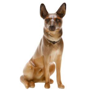 Alsatian Seated (natural color HN899 - Royal Doulton Dogs